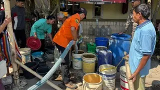 Krisis Air Bersih Landa Kabupaten Bandung, BPBD Intensifkan Distribusi Bantuan ke Wilayah Terdampak