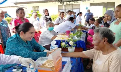 Warga Sentani Barat Serbu Layanan Cek Kesehatan Gratis, Ibu Hamil Dapat Perhatian Khusus