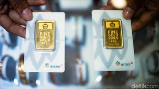 Harga Emas Antam Melonjak ke Rp 2.690.000 per Gram