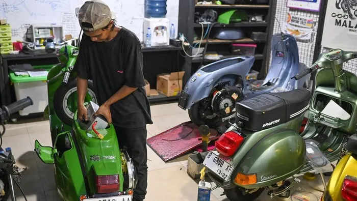 Kementerian ESDM Usulkan Anggaran Konversi Motor Listrik Rp 635,24 Miliar untuk 2027