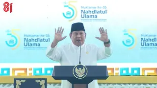 Prabowo Janji Pesantren dan Sekolah NU Dapatkan Bantuan 4 Layar Interaktif Panel Per Kelas