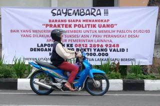 Membatasi Transaksi Tunai Saja Tak Cukup Sembuhkan Kanker Politik Uang