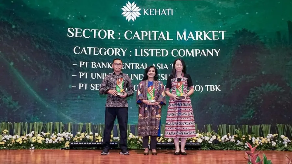 Unilever Indonesia Raih Penghargaan Best Emiten di ESG Award 2026