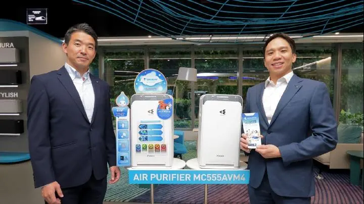 DAIKIN Perkenalkan Air Purifier MC555AVMA untuk Solusi Kualitas Udara Lebih Optimal