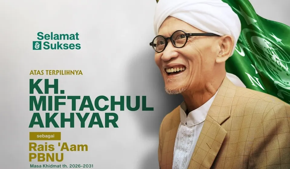 KH Miftachul Akhyar Terpilih Kembali sebagai Rais Aam PBNU 2026-2031