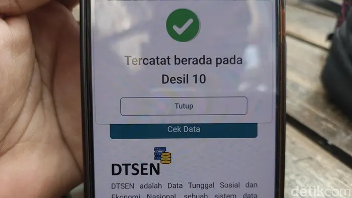Cara Cek Desil Penerima Bansos dan Memperbarui Data DTSEN secara Online