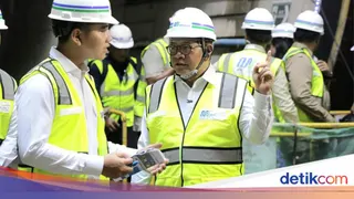 Progres Pembangunan Proyek MRT Jakarta Fase 2A Lampaui Target, Segmen Awal Siap Beroperasi 2027