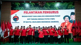 Fokus Rangkul Generasi Muda, PDI Perjuangan Lantik Pengurus Taruna Merah Putih