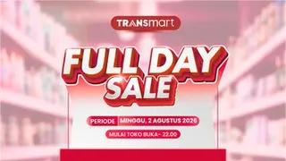 Pesta Diskon Transmart Full Day Sale 2 Agustus 2026, Dapatkan Potongan Harga hingga 50% + 20%