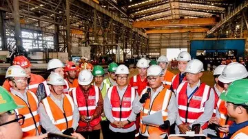 Pemotongan Baja di Karimun Jadi Titik Awal Lumbung Gas Baru Penopang Mimpi 1 Juta Barel