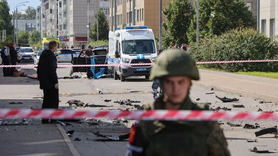 Mobil Meledak di Saint Petersburg Rusia, Letnan Kolonel Militer Tewas