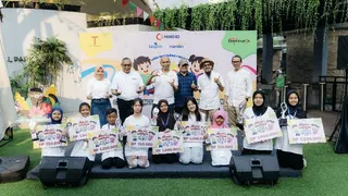 Festival Colour of Indonesia Hadirkan Ruang Kreativitas Seni Anak dan Difabel di SCBD