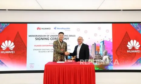 MoraRepublic dan Huawei Indonesia Sepakati Kerja Sama TIK Sektor Enterprise
