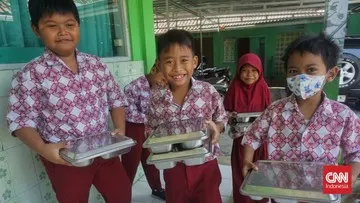 Penerapan Program Makan Bergizi Gratis di SDN Gentan Sleman Mulai Berjalan