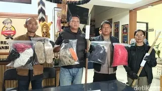 Lima Warga Tabanan Jadi Tersangka Setelah Keroyok Terduga Pencuri Ayam Hingga Tewas