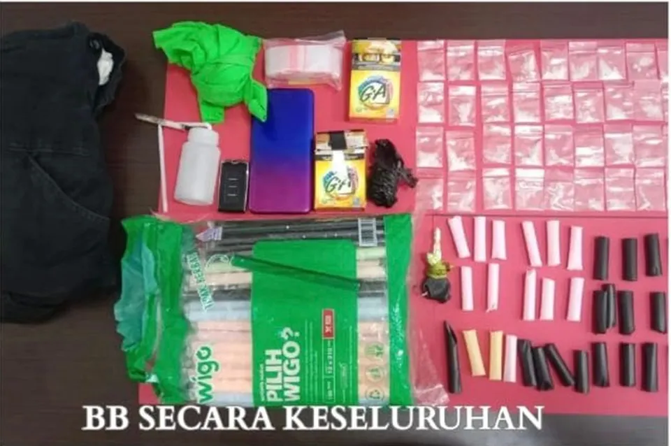 Pengedar Sabu di Kutai Timur Ditangkap, Polisi Sita 40 Paket Siap Edar