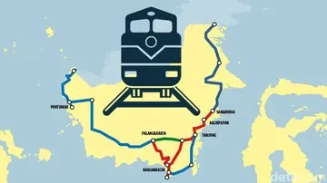 China dan Rusia Minati Proyek Kereta Kalimantan, Jalur Berpeluang Terhubung ke IKN