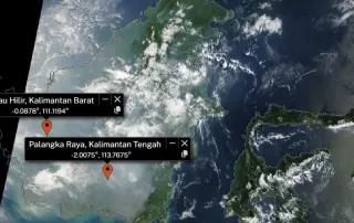 Cek Citra Satelit Kebakaran Hutan di Kalimantan dari Web NASA