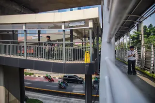 Pramono Anung Ungkap Alasan Pembongkaran JPO Love-Hate di Rasuna Said