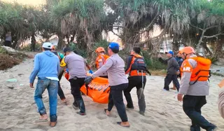 Seluruh Korban Laka Laut Pantai Karangpapak Garut Ditemukan Meninggal Dunia