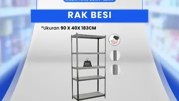 Rak Besi Transmart Dibanderol di Bawah Satu Juta, Berkah Full Day Sale Akhir Pekan