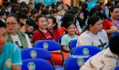 Kantor Bupati Malinau Disulap Jadi Panggung Keceriaan Seribu Anak dari 44 Gereja