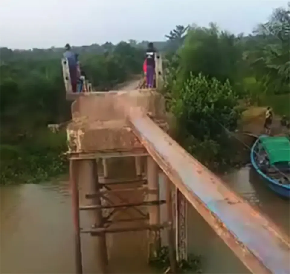 Siklus Ambruk Jembatan yang Menyandera Hidup Petani Banyuasin