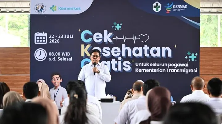 Cek Kesehatan Gratis di Kementrans, Wamen Sebut Penyakit Banyak Datang dari Pikiran
