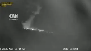 Gunung Anak Krakatau Erupsi 19 Kali pada 17 Agustus 2026