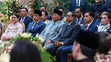 Tiga Generasi Presiden Indonesia Berkumpul di Pernikahan Putra Boy Thohir