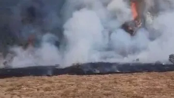 Sekitar 150 Petugas Gabungan dan Relawan Berjuang Padamkan Kebakaran Lahan di Kawah Wadon Gunung Gede