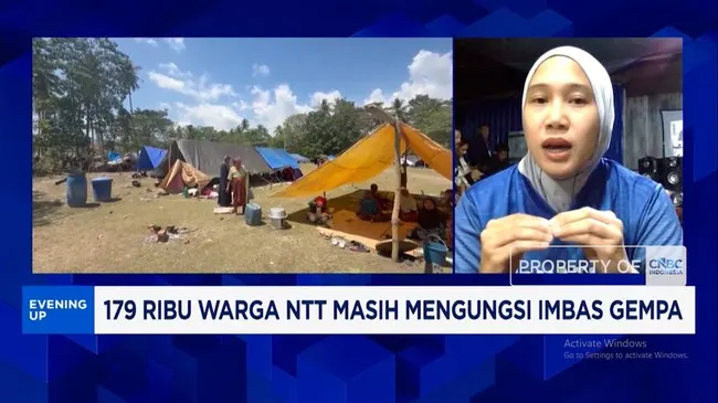 179 Ribu Korban Gempa NTT Magnitudo 7,7 Mengungsi, Butuh Tenda dan Akses Jalan