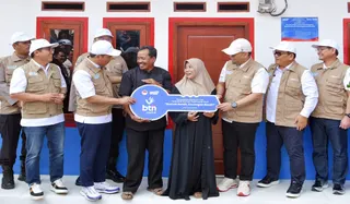 Kolaborasi BTN dan PPATK Bedah 20 Rumah Tidak Layak Huni di Empat Daerah