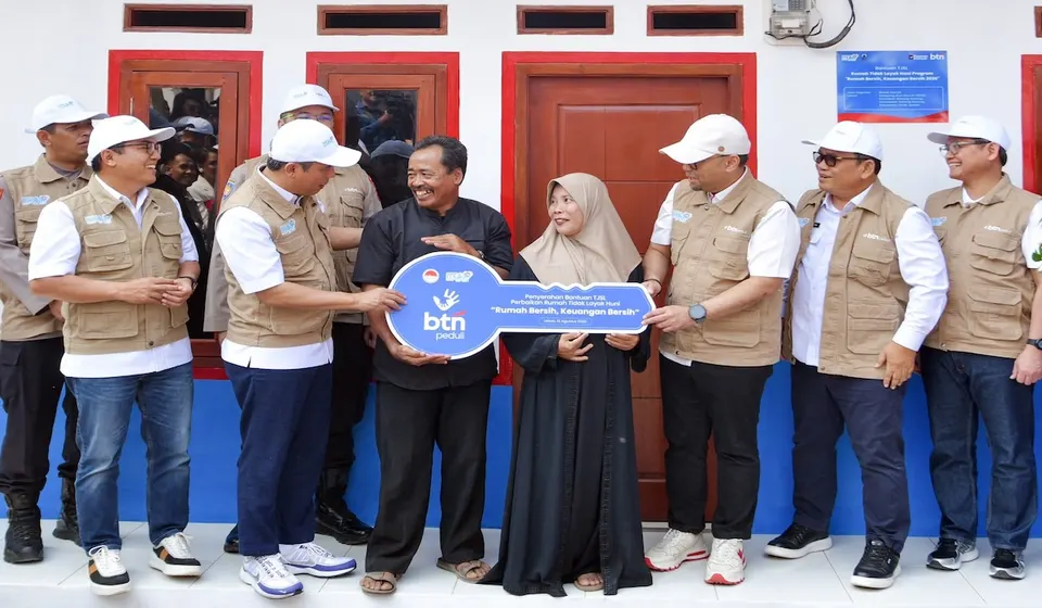Kolaborasi BTN dan PPATK Bedah 20 Rumah Tidak Layak Huni di Empat Daerah