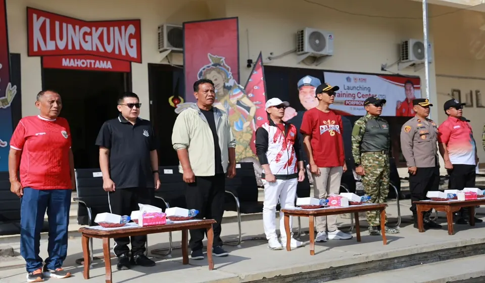 Persiapan Porprov Bali 2027, KONI Klungkung Gelar TC Fisik Gandeng Kodim 1610