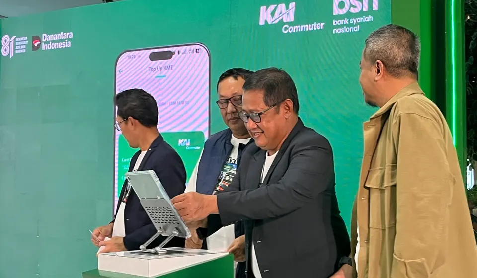 Bank Syariah Nasional Integrasikan Layanan Top Up Kartu Multi Trip Commuter Line
