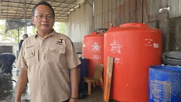Warga Binaan Lapas Garut Dilibatkan dalam Produksi Pupuk Organik Cair dari Limbah Kulit