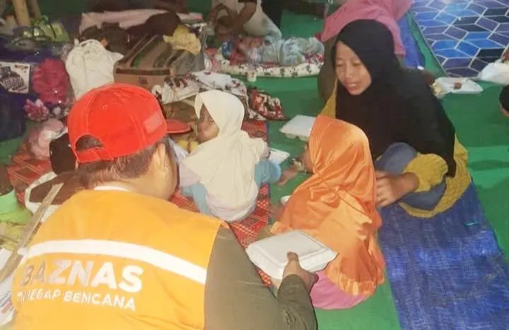 Baznas Penuhi Kebutuhan Dasar Korban Gempa NTT