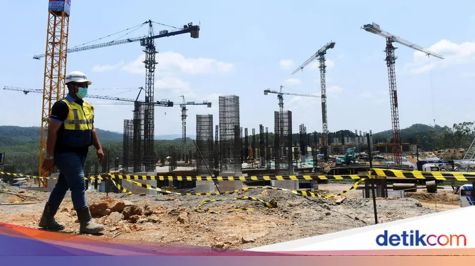 Progres Pembangunan Gedung Kantor Pemerintahan di IKN Nusantara Ditargetkan Rampung Akhir 2027