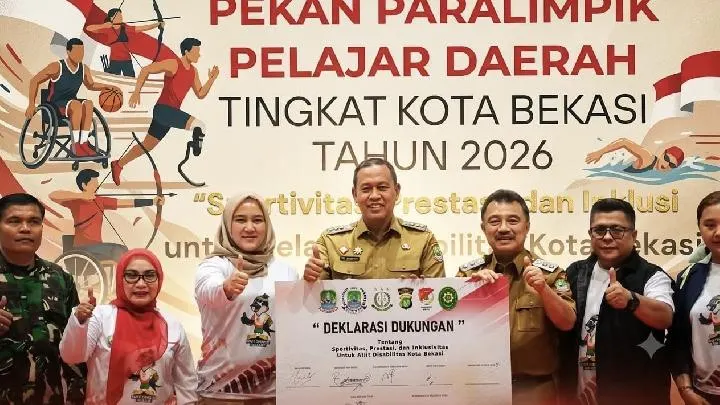 Pemkot Bekasi Gelar PEPARPEDA 2026 untuk Atlet Disabilitas
