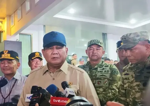Presiden Prabowo Kunjungi Nagekeo NTT, Tinjau Korban Gempa dan Salurkan Bantuan Sembako