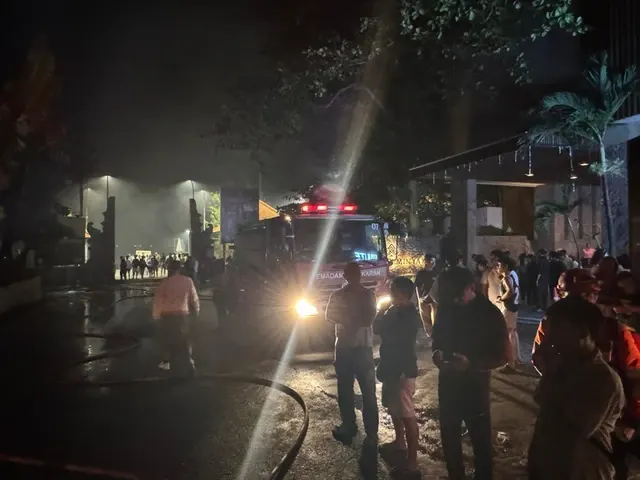 Kebakaran Restoran Chez Gado-Gado di Seminyak Bali, Kerugian Ditaksir Rp 4 Miliar