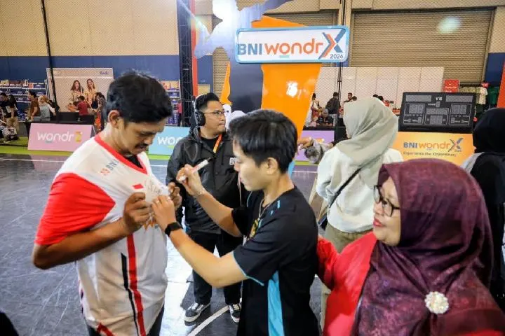BNI wondrX 2026 Hadirkan PBSI Experience, Dekatkan Penggemar dengan Atlet Bulu Tangkis