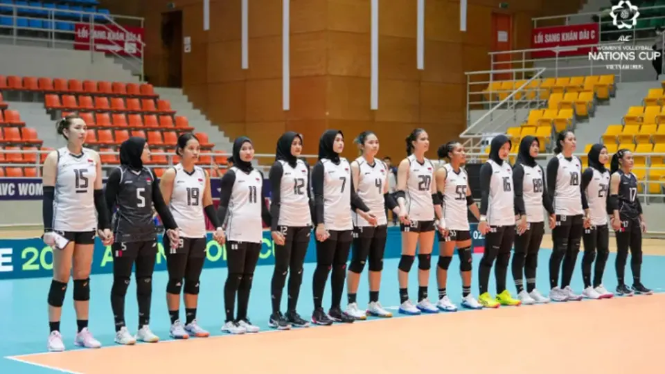 Jadwal SEA V-Cup 2026 Putri, Indonesia vs Filipina 9 Agustus