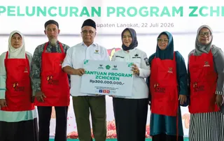 Tingkatkan Ekonomi Mustahik, Baznas Salurkan Program ZChicken di Sumatra Utara