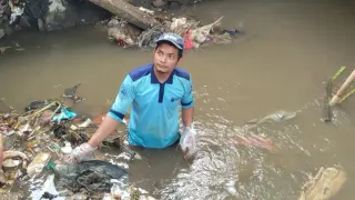Cerita Petugas SDA Temukan Potongan Kaki Korban Mutilasi di Kali Grogol Depok
