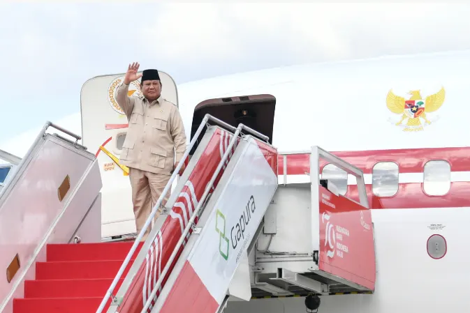 Prabowo Tinjau Penanganan Gempa NTT