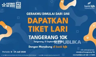 Mudah dan Praktis, Begini Cara Mendapatkan Tiket Tangerang 10K Melalui Program Menabung bank bjb