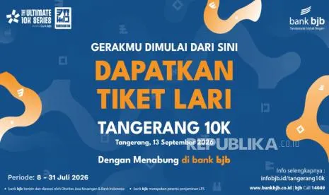 Mudah dan Praktis, Begini Cara Mendapatkan Tiket Tangerang 10K Melalui Program Menabung bank bjb