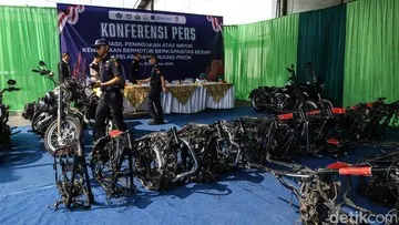 Bea Cukai Tanjung Priok Gagalkan Penyelundupan Harley-Davidson Bekas dan Rangka Motor dari China